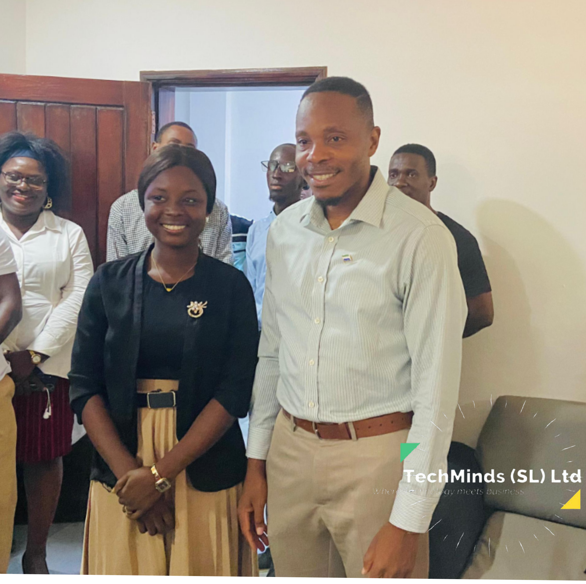 Smart College showcased to Chief Minister David Sengeh